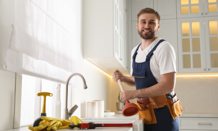 fix a clogged sink