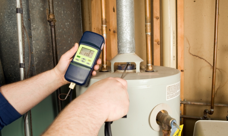 Storage Water Heater installation