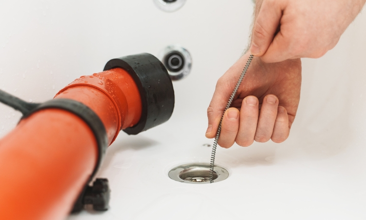 Unclogging a Bathtub Drain