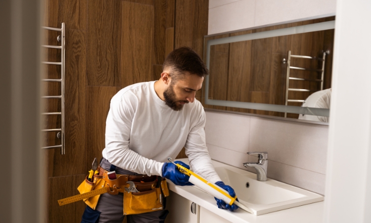 Wash Basin installation