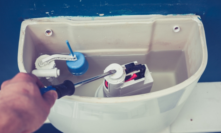 how to replace a toilet flush valve