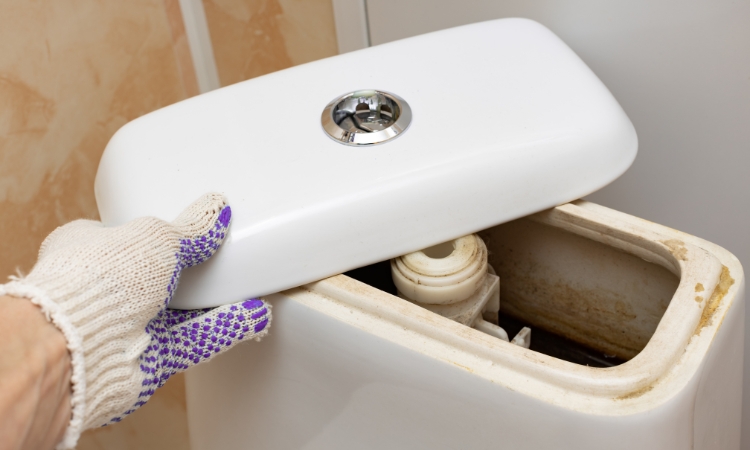 replace a toilet flush valve