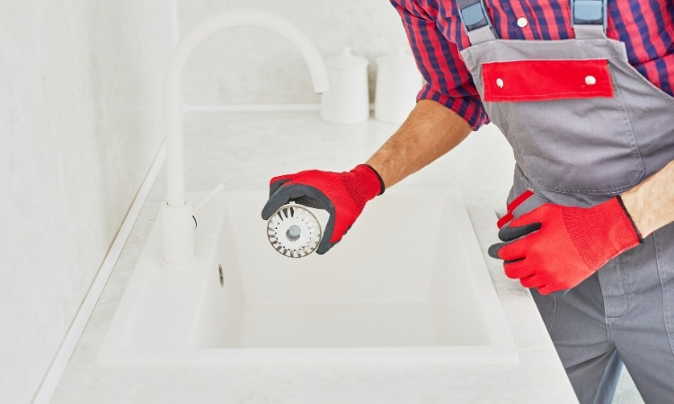Install a Kitchen Sink Strainer