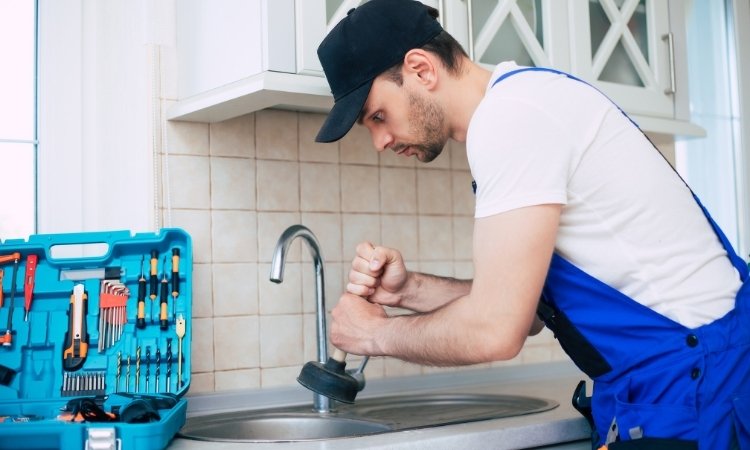 Clean a Kitchen Sink Drain