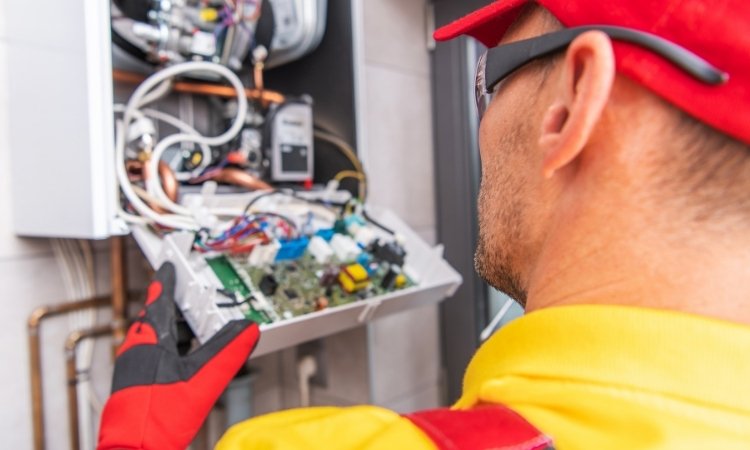 Repairing a tankless water heater