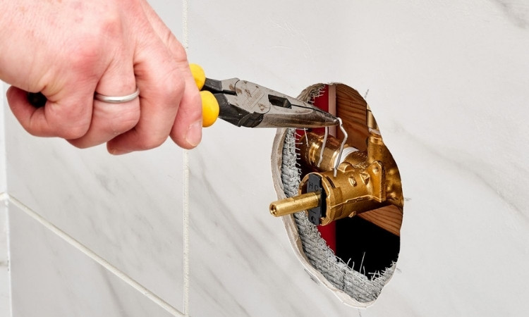 how to replace a shower valve