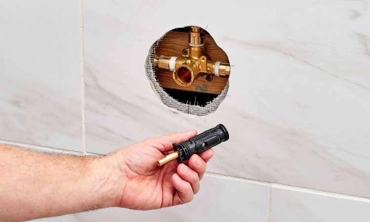 replacing a shower valve