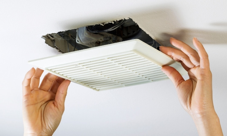 Install a Bathroom Exhaust Fan